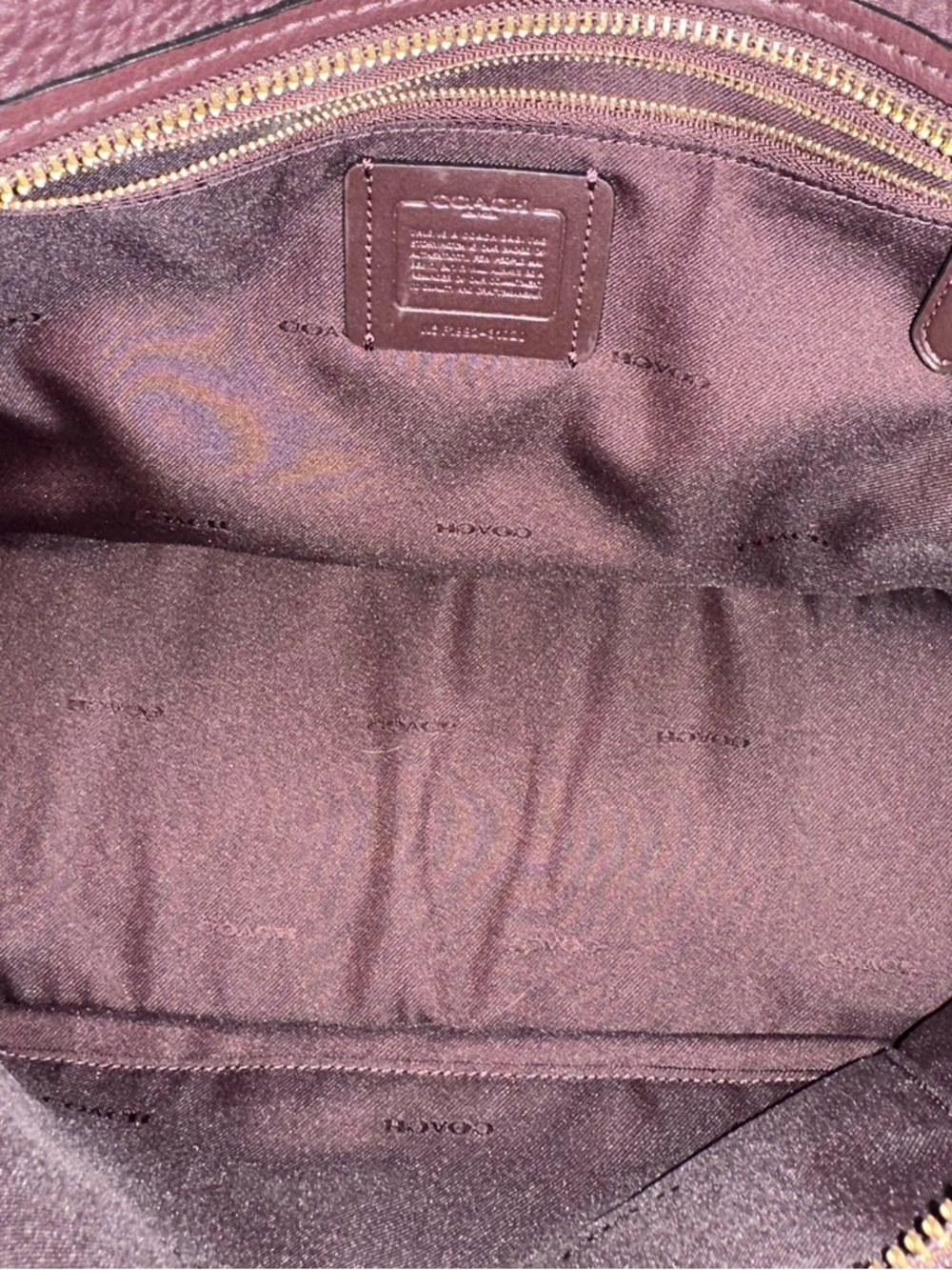 Coach Dreamer 36 with rivets in Oxblood - Picture 10 of 15